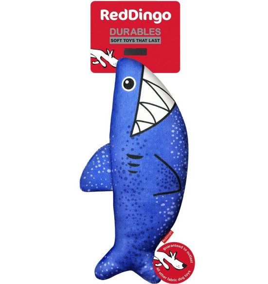 Pehme mänguasi koerale HAIKALA Steve the Shark Durable (Red Dingo)