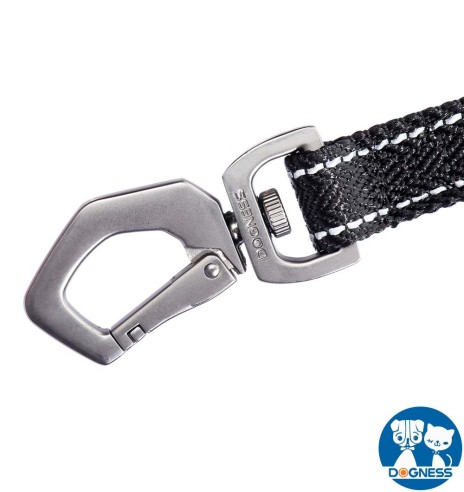 LED-valgusega tekstiilist jalutusrihm koerale, punane, 8 valgusrežiimi (Dogness)