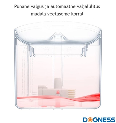 Поилка мини-фонтан 1 л. для кошек и маленьких собак Smart Fountain Mini (Dogness)