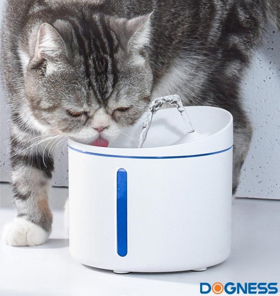 Поилка мини-фонтан 1 л. для кошек и маленьких собак Smart Fountain Mini (Dogness)