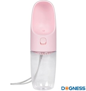 Koera joogipudel, 400 ml kaasaskantav pudel koerale värske vee pakkumiseks Dog Capsule Bottle (Dogness)–Joogipudelid–Dogness–Valgekihv 2