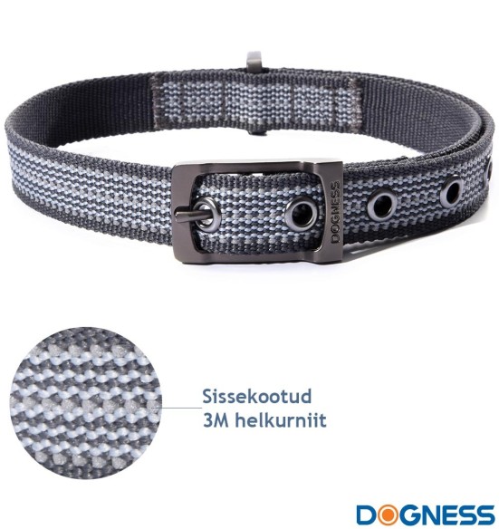 Helkuritega veekindel kaelarihm koerale (Dogness Water-Proof)
