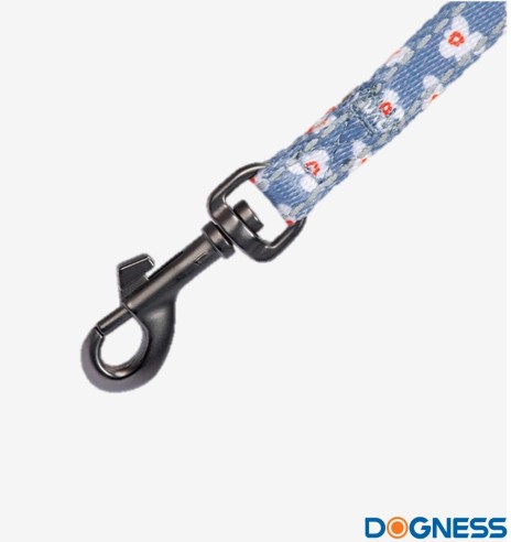 Traksid ja jalutusrihm väikesele koerale, kassile, kutsikale must karikakardega Black Daisy (Dogness Little Rascal)