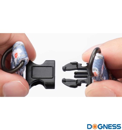 Traksid ja jalutusrihm väikesele koerale, kassile, kutsikale, helelilla karikakardega Calamus Purple (Dogness Little Rascal)