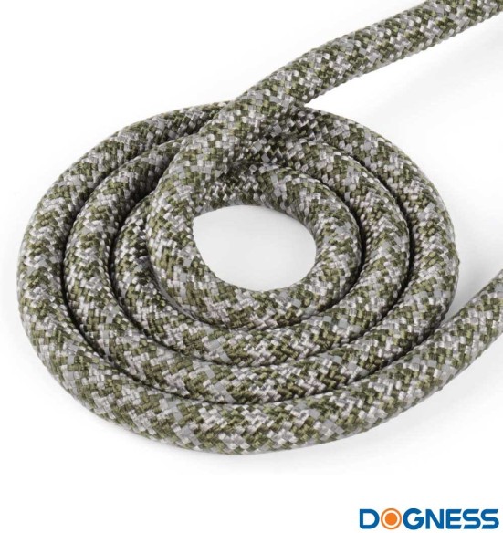 Muuda: Lasso jalutusrihm koerale, treeningrihm, helkuritega, must (Dogness Training)