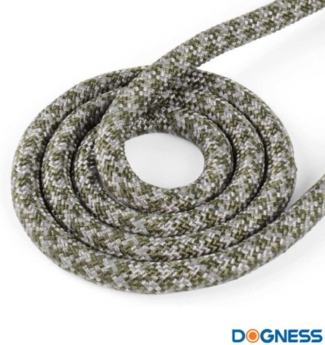 Lasso jalutusrihm koerale, treeningrihm, helkuritega, rohelise-roosa mix (Dogness Training)