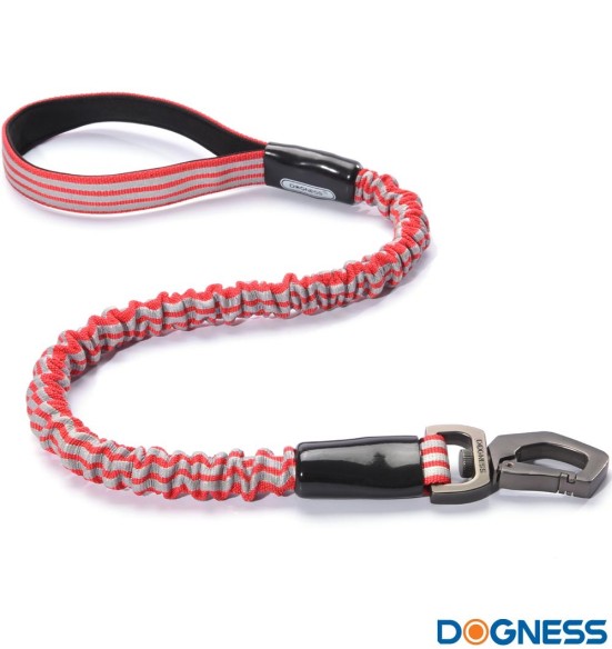 Anti-shock jalutusrihm koerale, helkuritega, punane (Dogness Anti-Shock)