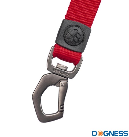 Auto turvarihm koerale, lühike, punane (Dogness)