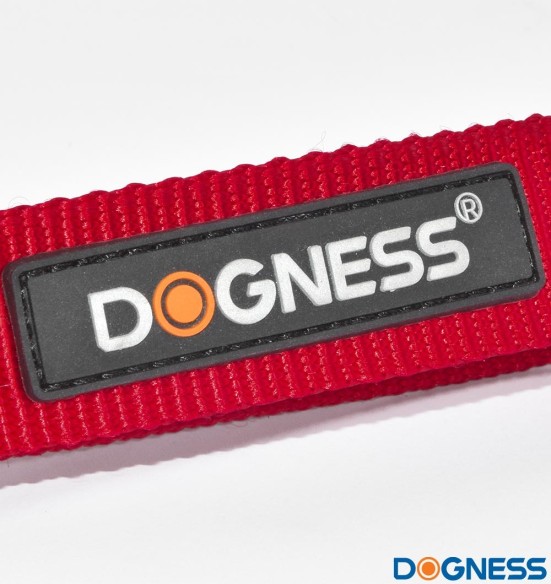 Auto turvarihm koerale, lühike, punane (Dogness)
