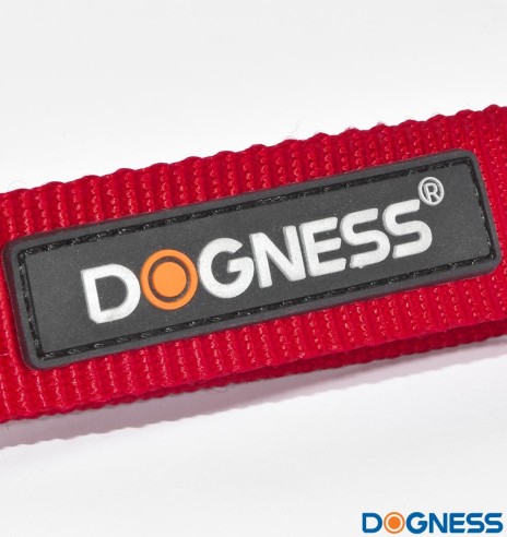 Auto turvarihm koerale, lühike, punane (Dogness)