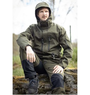 Jope meestele, veekindel ja tuulekindel, oliiviroheline Akka Softshell (Arrak)–Joped meestele–Arrak Outdoor–Valgekihv 2