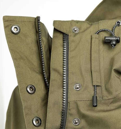 Куртка мужская водонепроницаемая и ветрозащитная, оливково-зеленая Summit (Arrak)