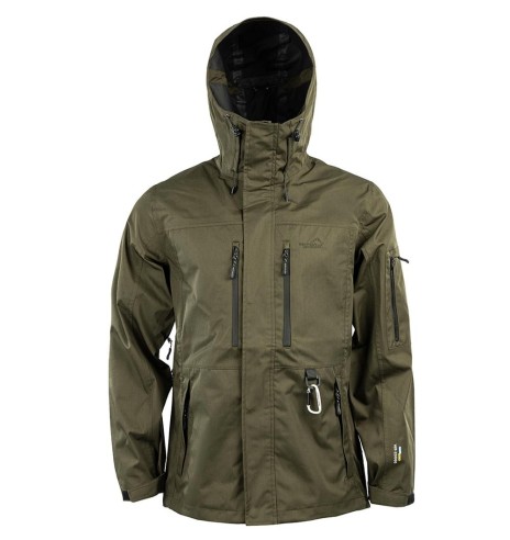 Куртка мужская водонепроницаемая и ветрозащитная, оливково-зеленая Summit (Arrak)