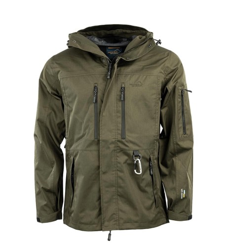 Куртка мужская водонепроницаемая и ветрозащитная, оливково-зеленая Summit (Arrak)