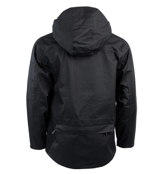 Куртка мужская водонепроницаемая и ветрозащитная, чёрная Summit (Arrak)