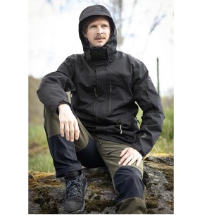 Vest meestele, veekindel ja tuulekindel, oliiviroheline Acadia Softshell, koerajuhile (Arrak)–Vestid meestele–Arrak Outdoor–Valgekihv 2