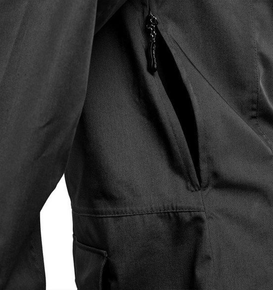 Куртка мужская водонепроницаемая и ветрозащитная, чёрная Summit (Arrak)