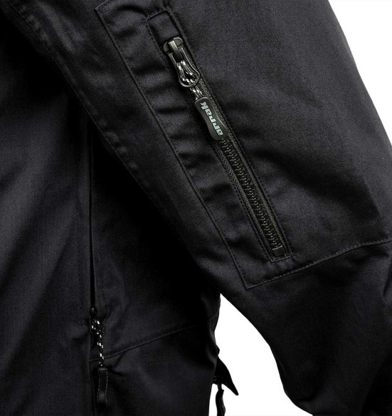 Jope meestele, eriti vee- ja tuulekindel, must Summit (Arrak)