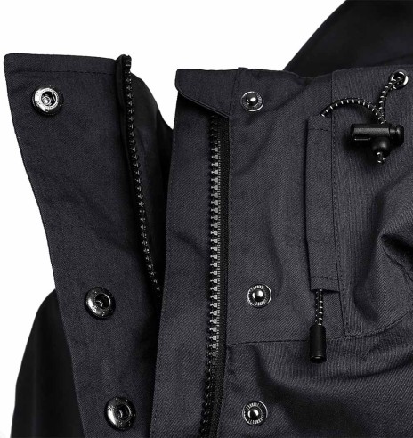 Jope meestele, eriti vee- ja tuulekindel, must Summit (Arrak)