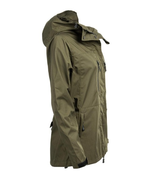 Jope naistele, eriti vee- ja tuulekindel, oliiviroheline Summit (Arrak)