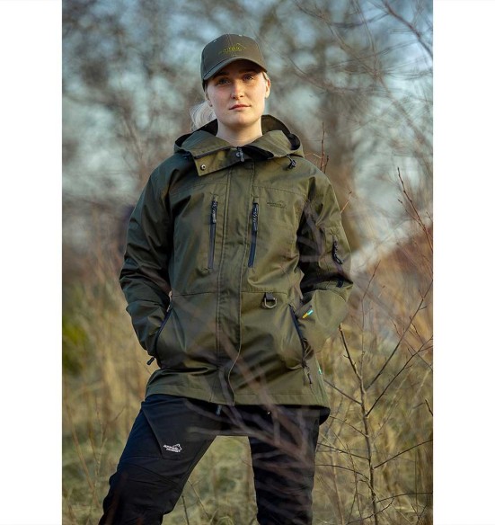 Jope naistele, eriti vee- ja tuulekindel, oliiviroheline Summit (Arrak)