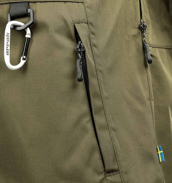 Jope naistele, eriti vee- ja tuulekindel, oliiviroheline Summit (Arrak)