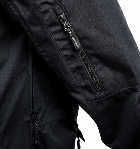 Куртка женская водонепроницаемая и ветрозащитная, чёрная Summit (Arrak)