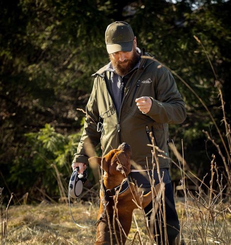 Куртка мужская водонепроницаемая и ветрозащитная, оливково-зеленый Akka Softshell (Arrak)