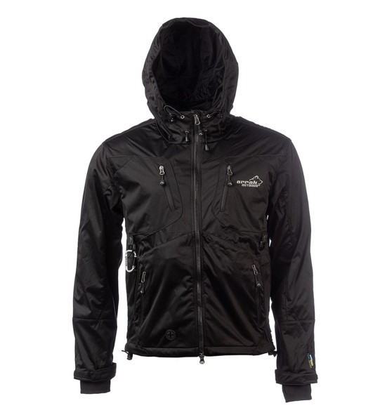 Jope meestele, veekindel ja tuulekindel, must Akka Softshell (Arrak)