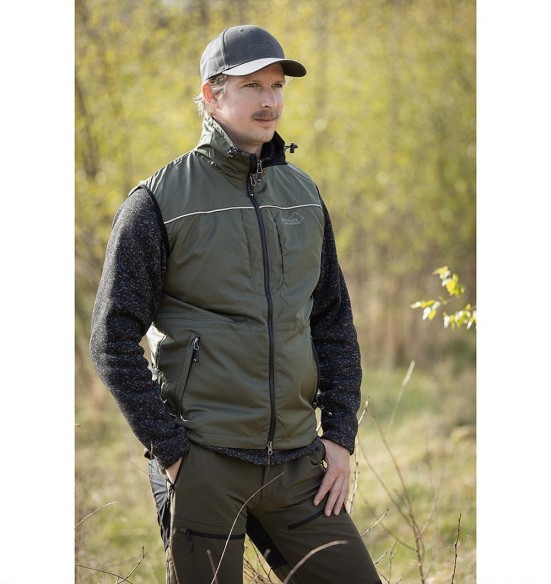 Vest unisex, tuultpidav, oliiviroheline Jumper (Arrak)