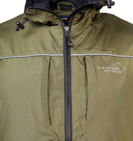 Vest unisex, tuultpidav, oliiviroheline Jumper (Arrak)