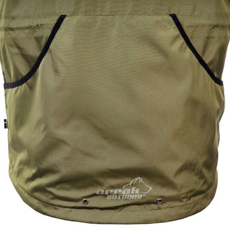 Vest unisex, tuultpidav, oliiviroheline Jumper (Arrak)