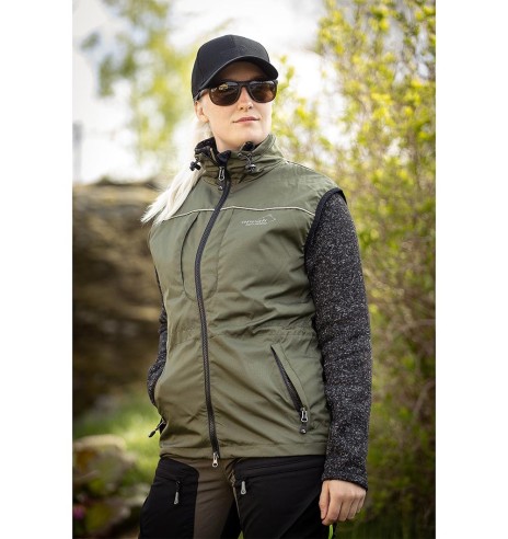 Vest unisex, tuultpidav, oliiviroheline Jumper (Arrak)