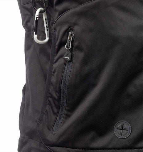 Vest unisex, veekindel ja tuulekindel, must Acadia Softshell, koerajuhile (Arrak)