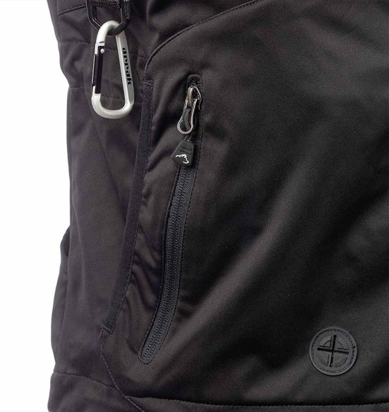 Vest unisex, veekindel ja tuulekindel, must Acadia Softshell, koerajuhile (Arrak)