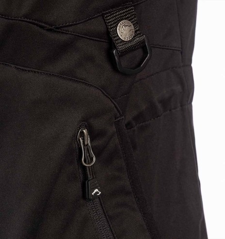 Vest unisex, veekindel ja tuulekindel, must Acadia Softshell, koerajuhile (Arrak)