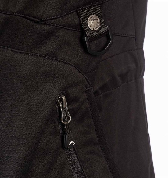 Vest unisex, veekindel ja tuulekindel, must Acadia Softshell, koerajuhile (Arrak)