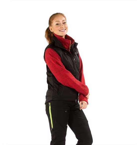 Vest naistele, veekindel ja tuulekindel, must Acadia Softshell, koerajuhile (Arrak)