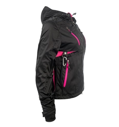 Jope naistele, veekindel ja tuulekindel, must Akka Softshell (Arrak)