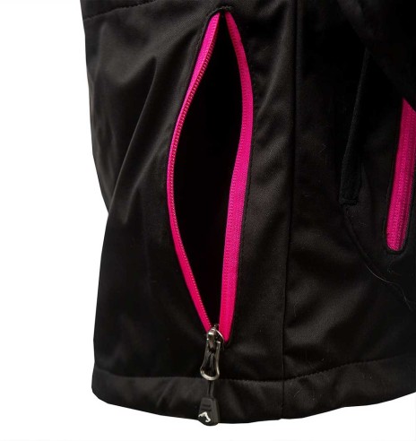 Jope naistele, veekindel ja tuulekindel, must Akka Softshell (Arrak)