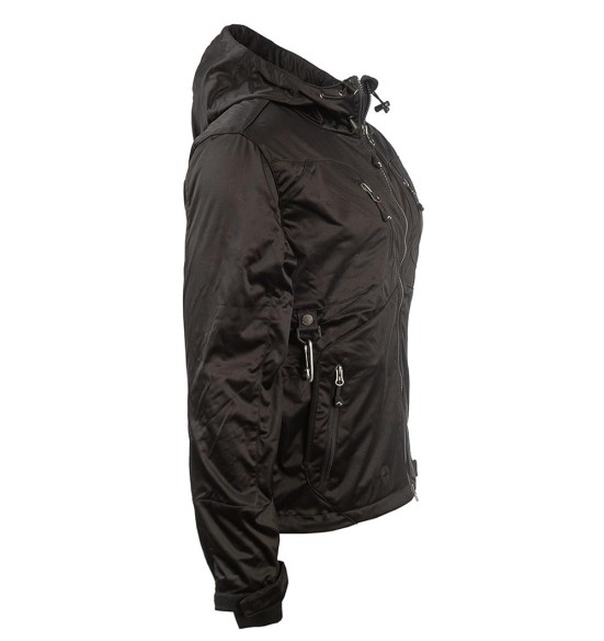 Jope naistele, veekindel ja tuulekindel, must Akka Softshell (Arrak)