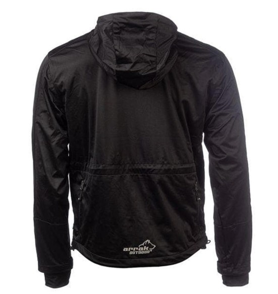 Куртка женская водонепроницаемая и ветрозащитная, черная Akka Softshell (Arrak)Каталог Товары