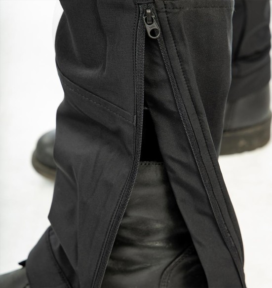 Брюки мужские, водоотталкивающие и эластичные, чёрные, Perfomance (Arrak Outdoor)