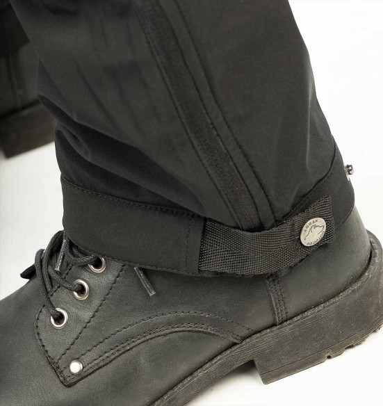 Брюки мужские, водоотталкивающие и эластичные, чёрные, Perfomance (Arrak Outdoor)