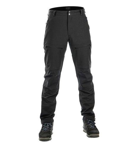 Брюки мужские, водоотталкивающие и эластичные, чёрные, Perfomance (Arrak Outdoor)