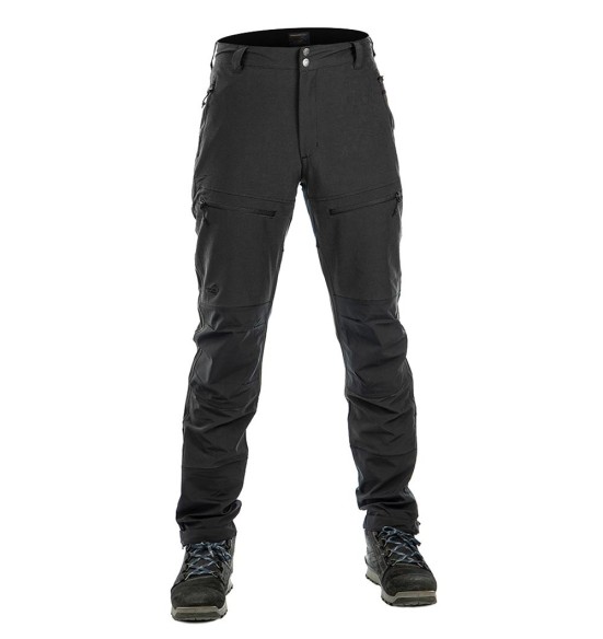 Püksid meestele, vetthülgavad ja elastsed, must, Perfomance (Arrak Outdoor)