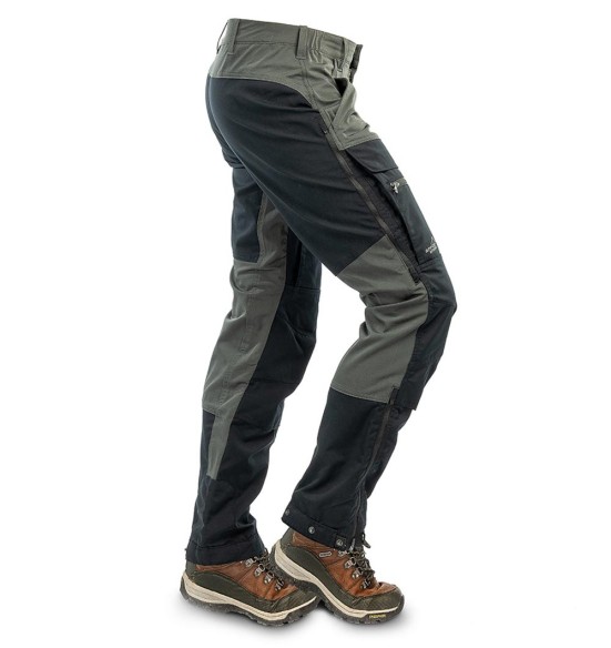 Брюки мужские водонепроницаемые и эластичные, серые, Hybrid (Arrak Outdoor)