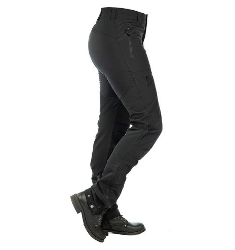 Брюки женские, водоотталкивающие и эластичные, чёрные, Perfomance (Arrak Outdoor)