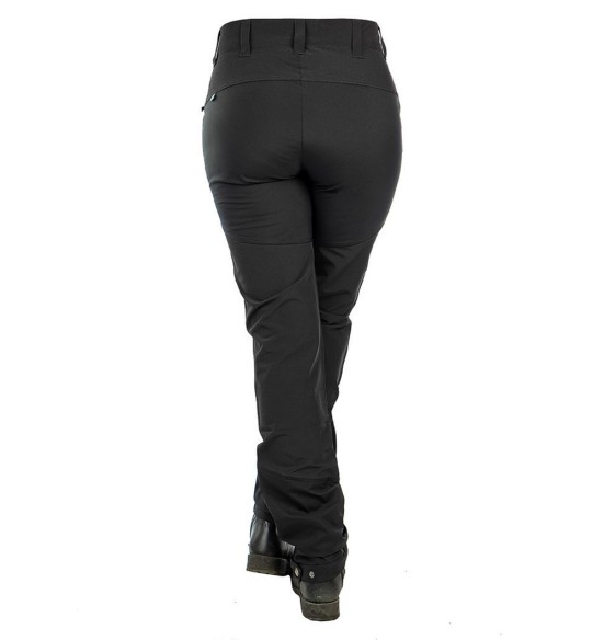 Püksid naistele õhemad, vetthülgavad ja elastsed, must, Perfomance (Arrak Outdoor)