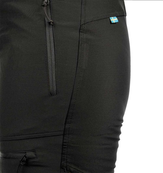 Брюки женские, водоотталкивающие и эластичные, чёрные, Perfomance (Arrak Outdoor)